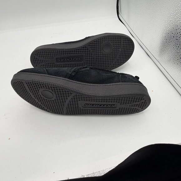Skechers Madison Avenue - Plushed slip-on black suede sz 10 - Picture 9 of 9